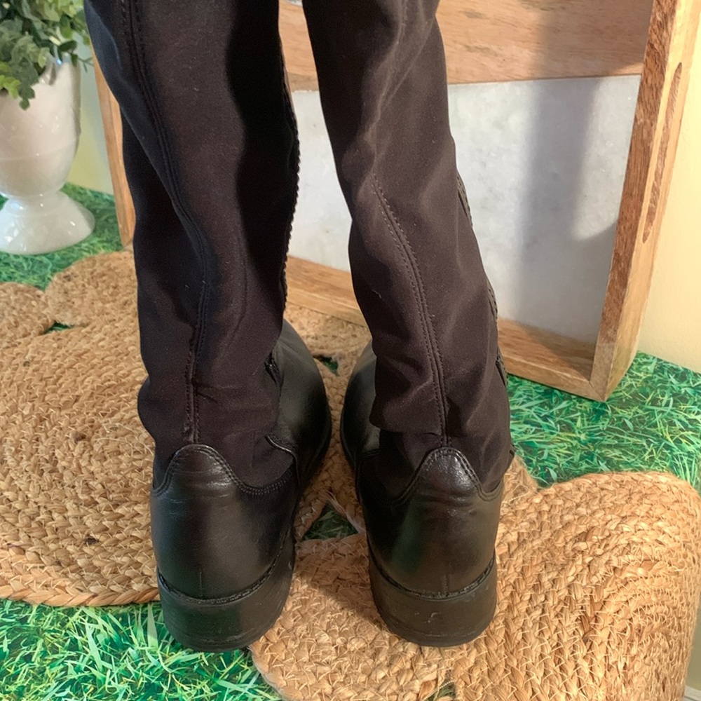 Vince Camuto Black Over the Knee Boots Sleek and Versatile - Picture 6 of 15